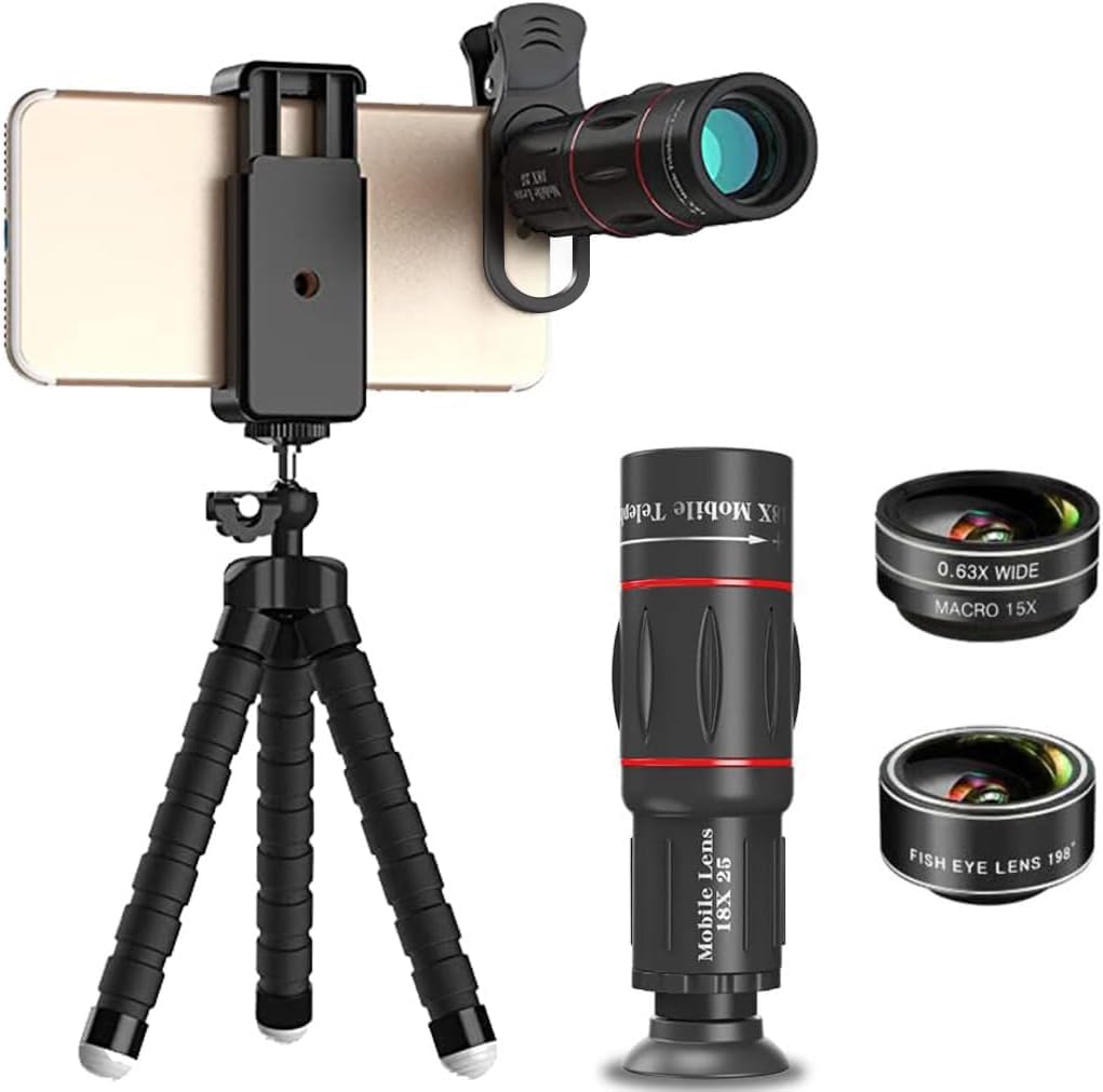 Amazon | 【日本テレビバゲットで紹介】ActyGo 18X固定望遠レンズ付き